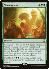 Wurmquake [Phyrexia: All Will Be One Commander] | Mindsight Gaming