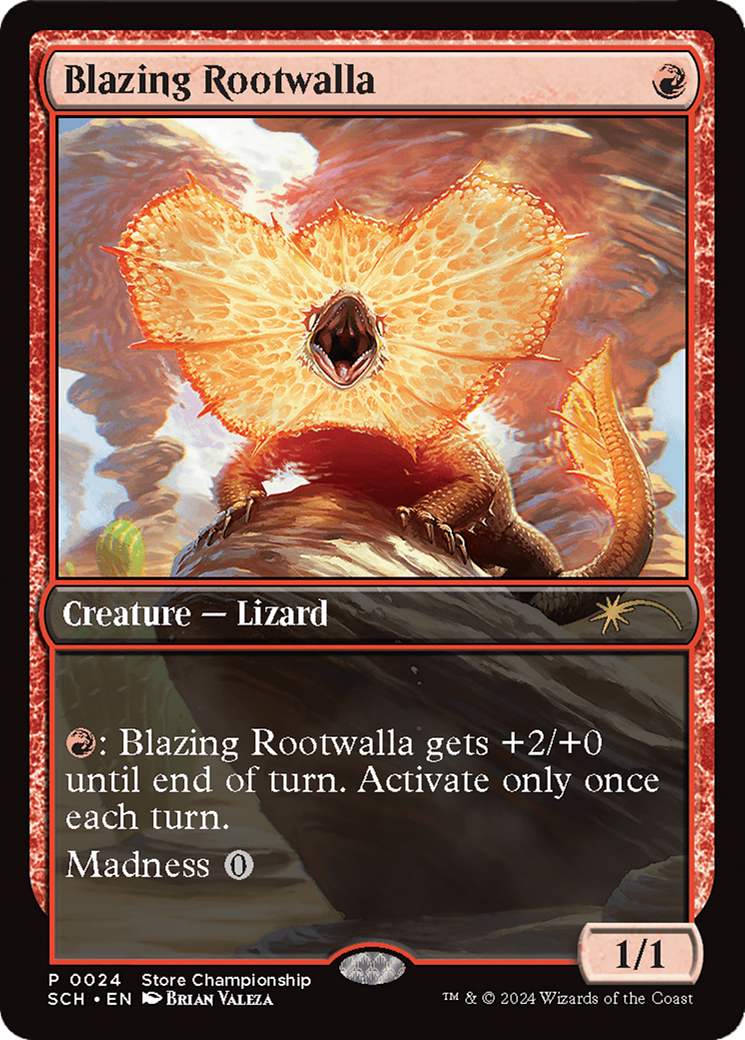 Blazing Rootwalla [World Championship 2024] | Mindsight Gaming