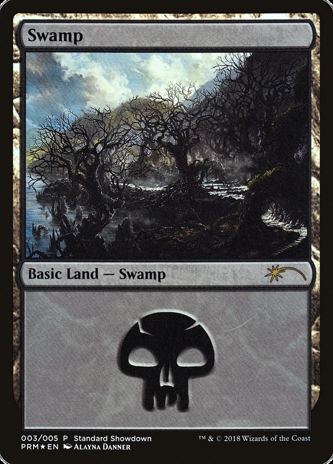 Swamp (Alayna Danner) [Standard Showdown Promos] | Mindsight Gaming