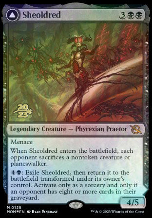 Sheoldred // The True Scriptures [March of the Machine Prerelease Promos] | Mindsight Gaming