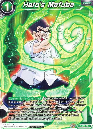 Hero's Mafuba (Power Booster: World Martial Arts Tournament) (P-155) [Promotion Cards] | Mindsight Gaming