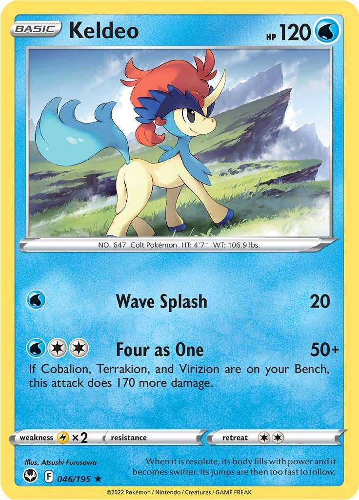 Keldeo (046/195) [Sword & Shield: Silver Tempest] | Mindsight Gaming