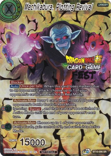 Mechikabura, Plotting Revival (Card Game Fest 2022) (BT10-096) [Tournament Promotion Cards] | Mindsight Gaming