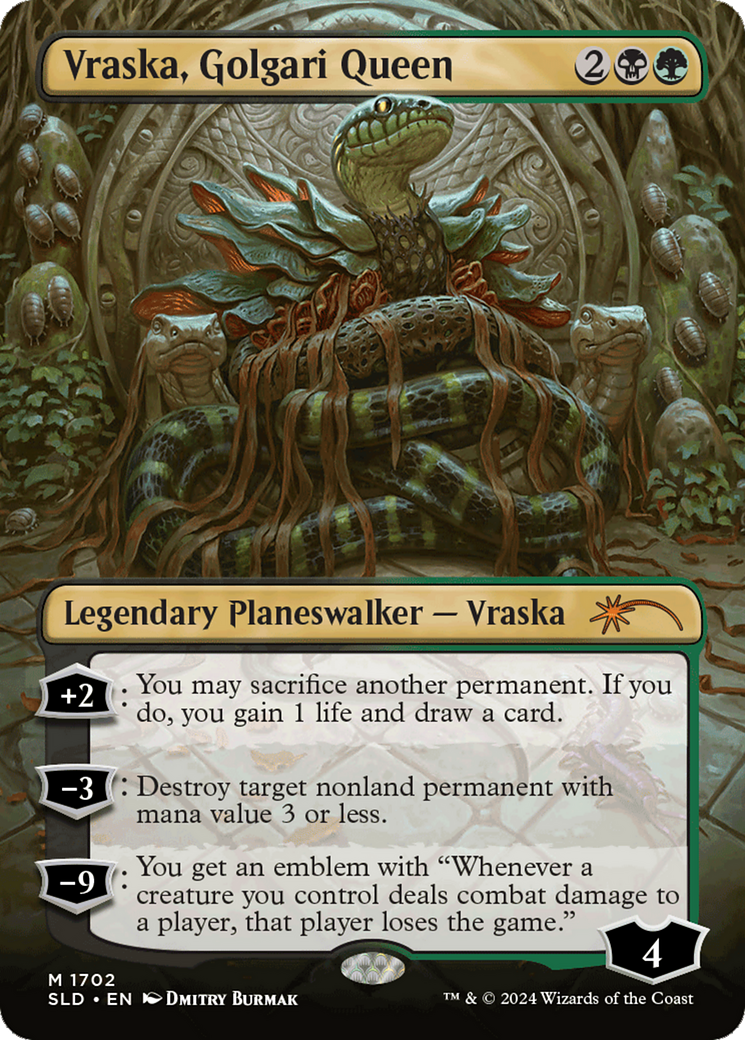 Vraska, Golgari Queen (1702) (Rainbow Foil) [Secret Lair Drop Series] | Mindsight Gaming