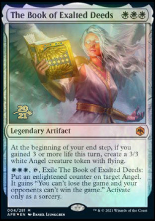 The Book of Exalted Deeds [Dungeons & Dragons: Adventures in the Forgotten Realms Prerelease Promos] | Mindsight Gaming