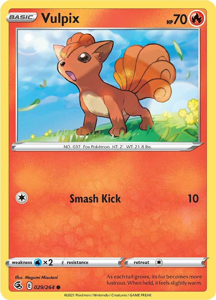 Vulpix (029/264) [Sword & Shield: Fusion Strike] | Mindsight Gaming