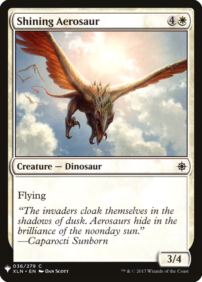 Shining Aerosaur [Mystery Booster] | Mindsight Gaming