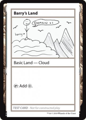 Barry's Land (2021 Edition) [Mystery Booster Playtest Cards] | Mindsight Gaming