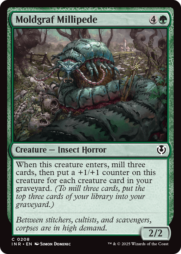 Moldgraf Millipede [Innistrad Remastered] | Mindsight Gaming