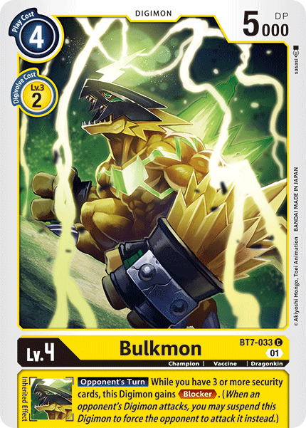 Bulkmon [BT7-033] [Next Adventure] | Mindsight Gaming