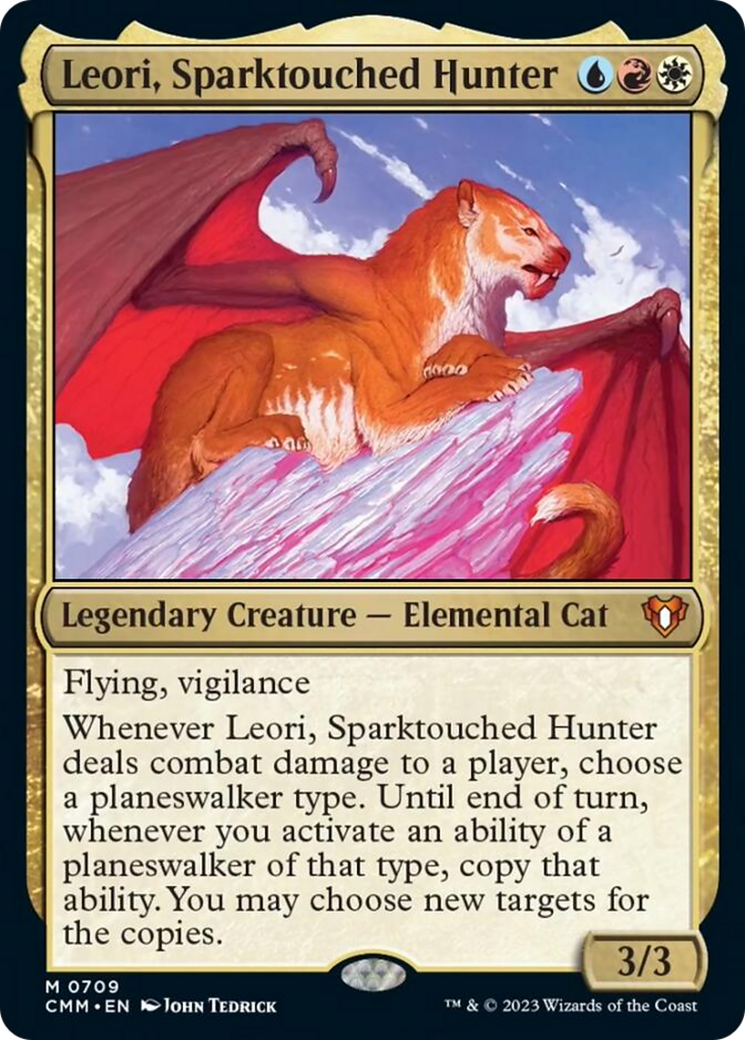 Leori, Sparktouched Hunter [Commander Masters] | Mindsight Gaming