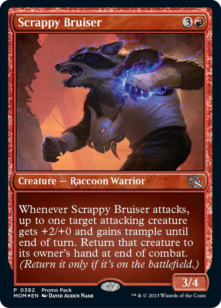 Scrappy Bruiser (Promo Pack) [March of the Machine Promos] | Mindsight Gaming