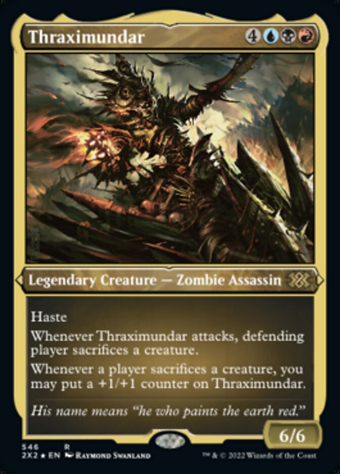 Thraximundar (Foil Etched) [Double Masters 2022] | Mindsight Gaming