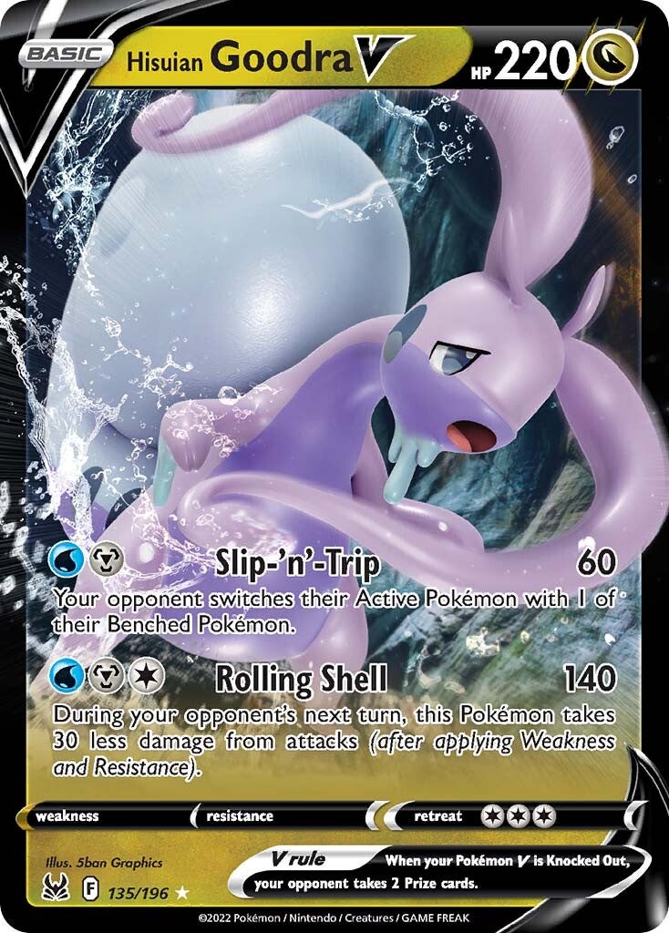 Hisuian Goodra V (135/196) [Sword & Shield: Lost Origin] | Mindsight Gaming