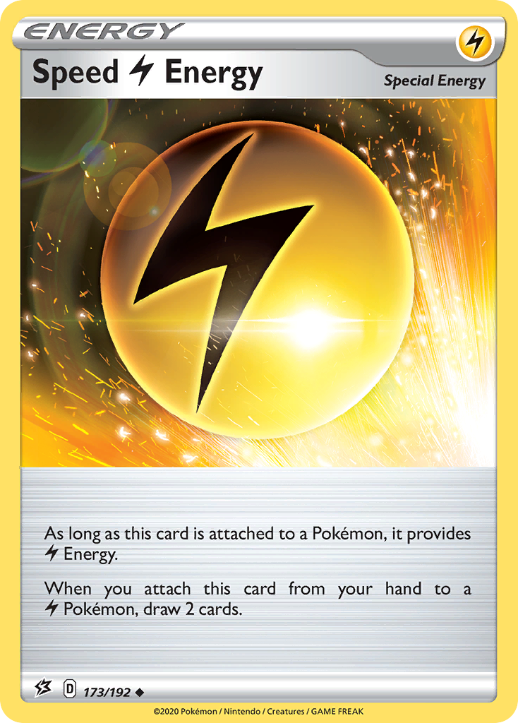 Speed Lightning Energy (173/192) [Sword & Shield: Rebel Clash] | Mindsight Gaming