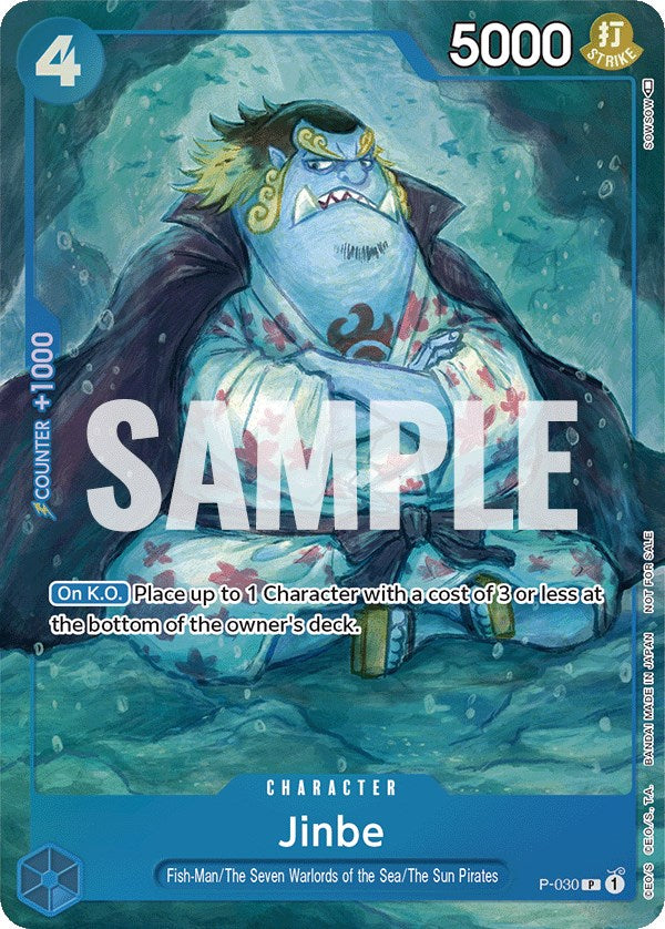 Jinbe (Event Pack Vol. 1) [One Piece Promotion Cards] | Mindsight Gaming