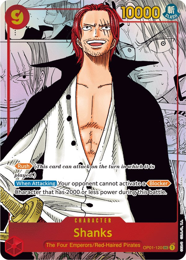 Shanks (Parallel) (Alternate Art) [Romance Dawn] | Mindsight Gaming