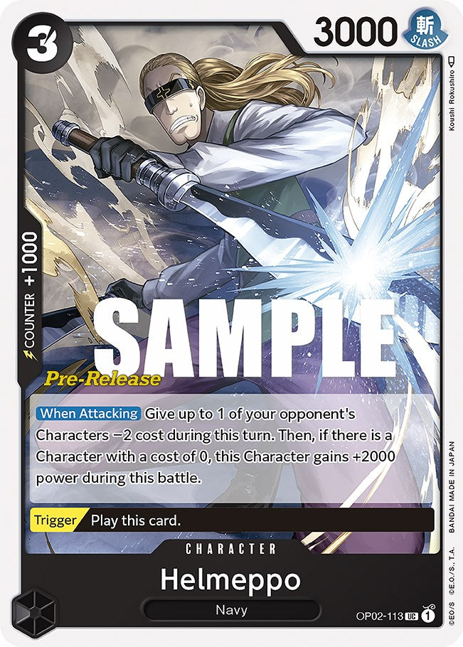 Helmeppo [Paramount War Pre-Release Cards] | Mindsight Gaming