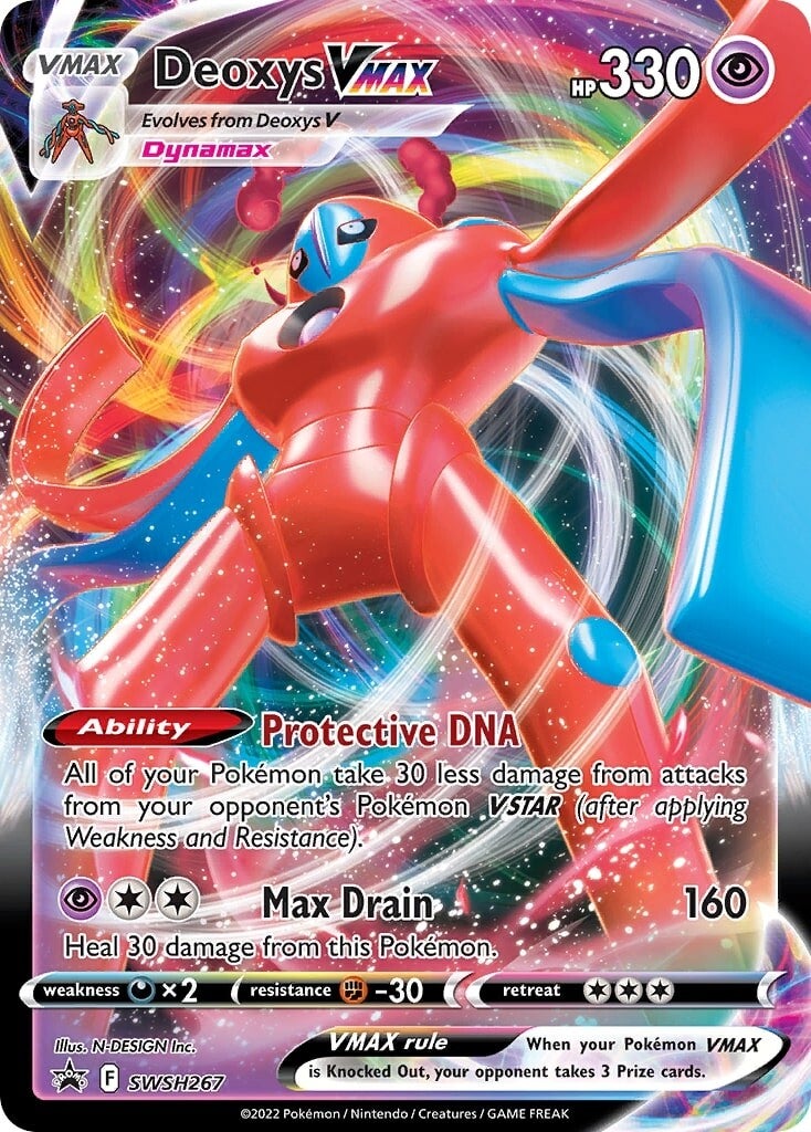 Deoxys VMAX (SWSH267) [Sword & Shield: Black Star Promos] | Mindsight Gaming