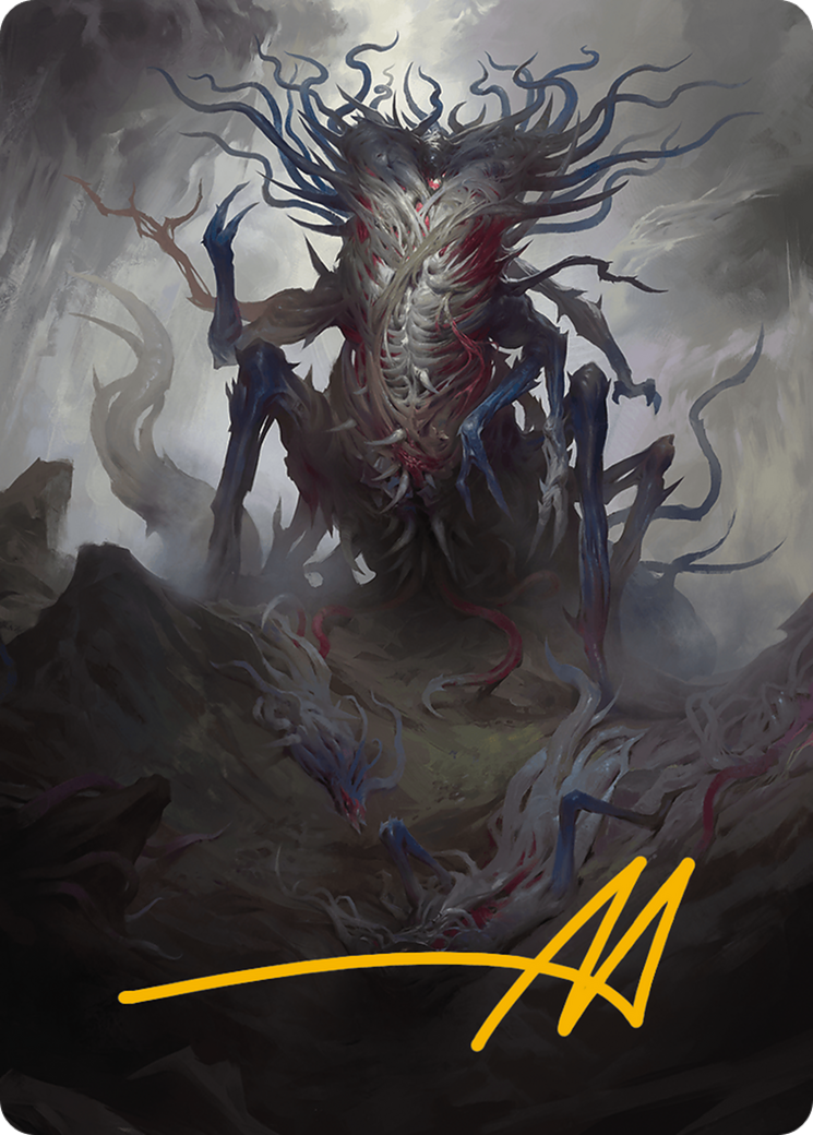Azlask, the Swelling Scourge Art Card (Gold-Stamped Signature) [Modern Horizons 3 Art Series] | Mindsight Gaming