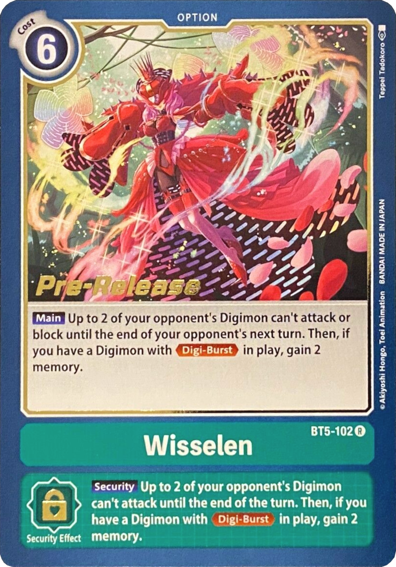 Wisselen [BT5-102] [Battle of Omni Pre-Release Promos] | Mindsight Gaming