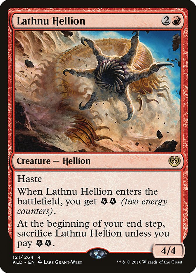 Lathnu Hellion [Kaladesh] | Mindsight Gaming