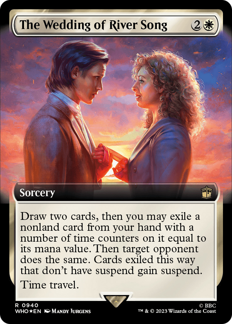 The Wedding of River Song (Extended Art) (Surge Foil) [Doctor Who] | Mindsight Gaming