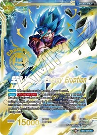 Son Goku & Vegeta // SSB Vegito, Energy Eruption (Championship Final 2019) (1st Place) (BT7-025_PR) [Tournament Promotion Cards] | Mindsight Gaming