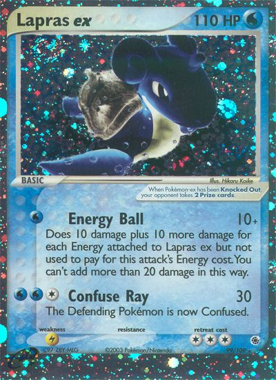 Lapras ex (99/109) [EX: Ruby & Sapphire] | Mindsight Gaming