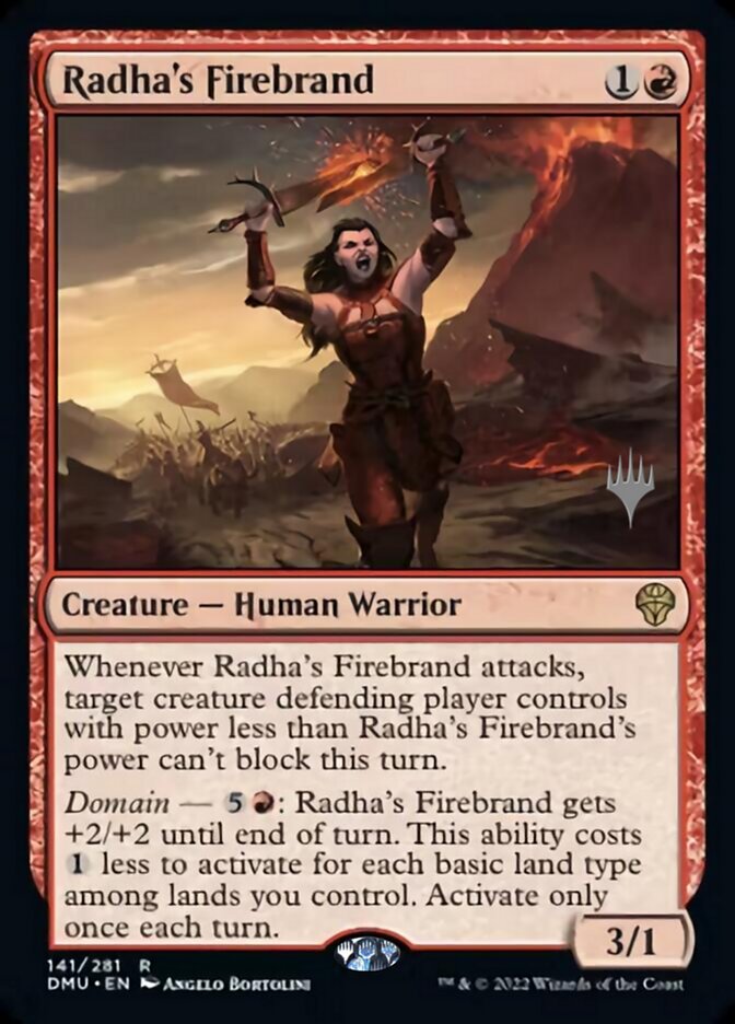 Radha's Firebrand (Promo Pack) [Dominaria United Promos] | Mindsight Gaming