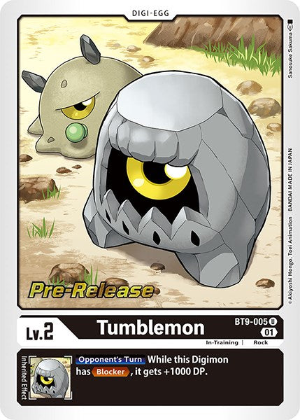 Tumblemon [BT9-005] [X Record Pre-Release Promos] | Mindsight Gaming