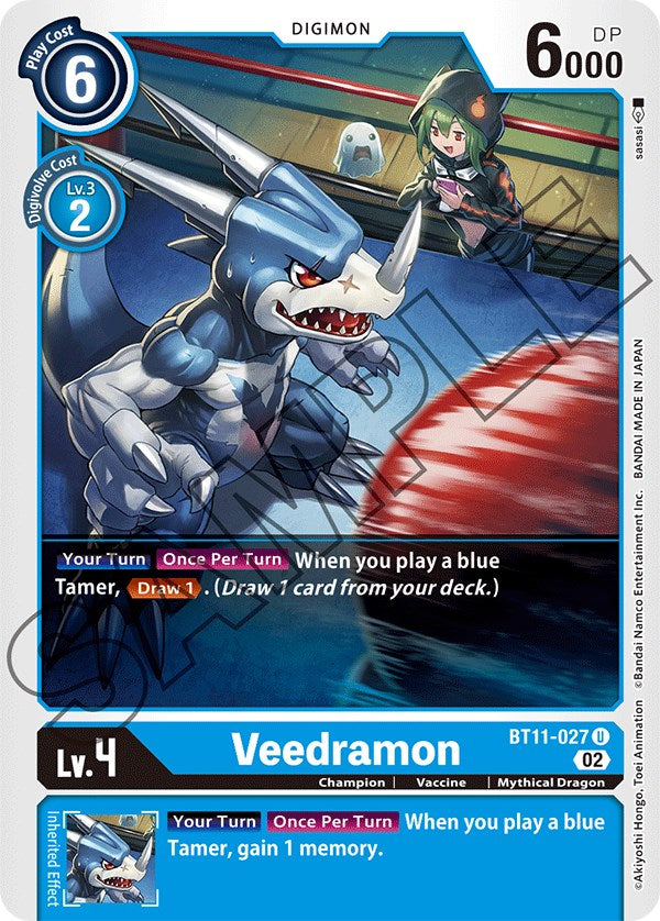 Veedramon [BT11-027] [Dimensional Phase] | Mindsight Gaming