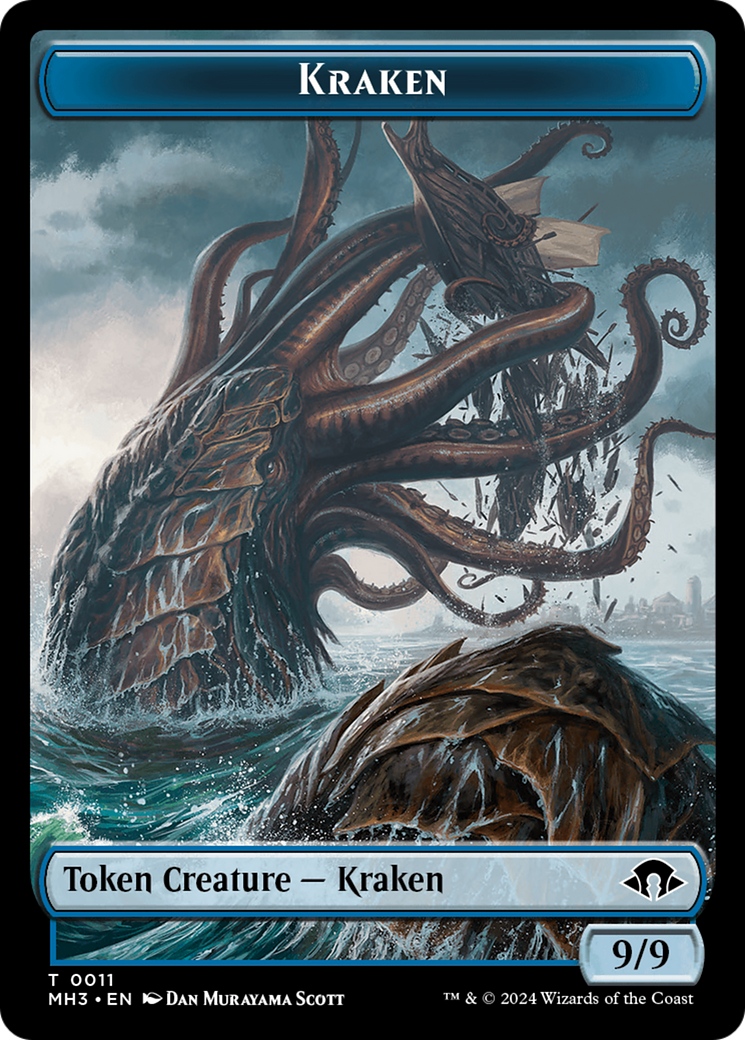 Kraken Token [Modern Horizons 3 Tokens] | Mindsight Gaming