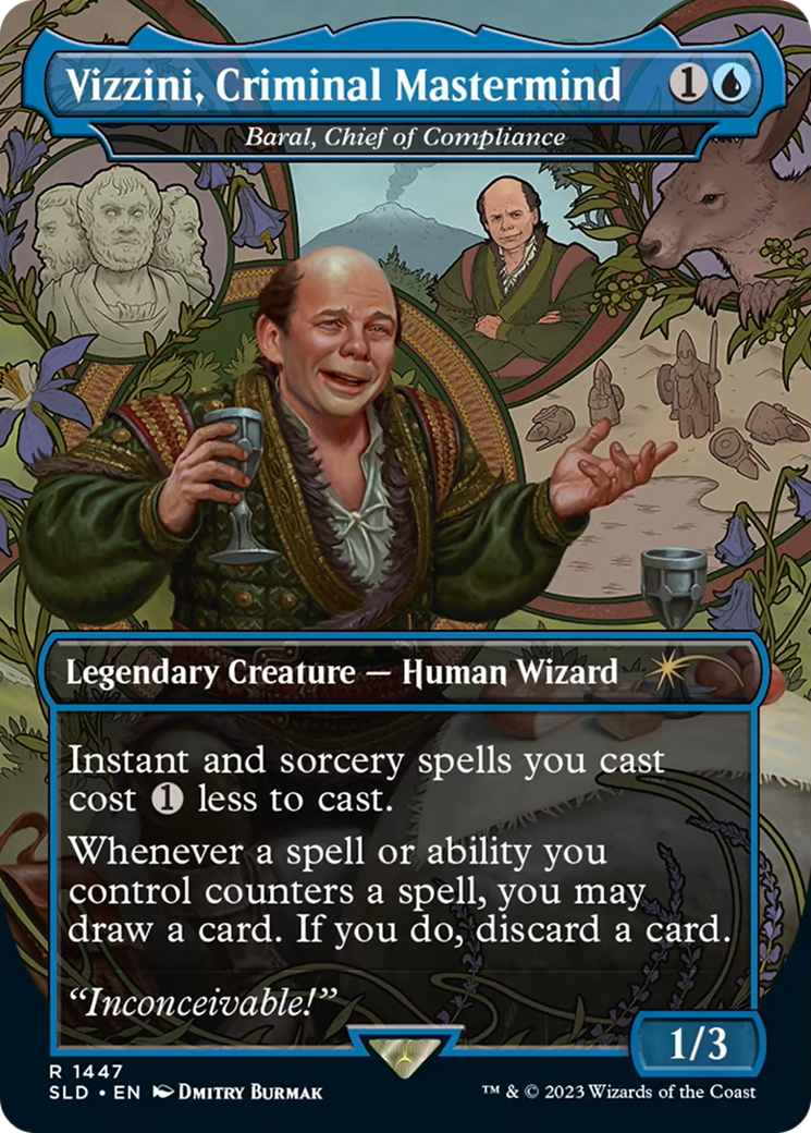 Vizzini, Criminal Mastermind - Baral, Chief of Compliance [Secret Lair Drop Series] | Mindsight Gaming