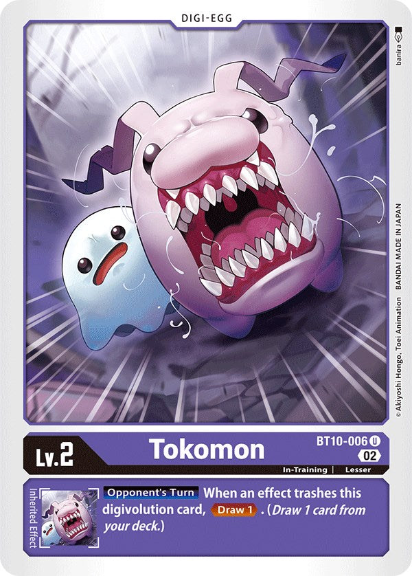 Tokomon [BT10-006] [Xros Encounter] | Mindsight Gaming