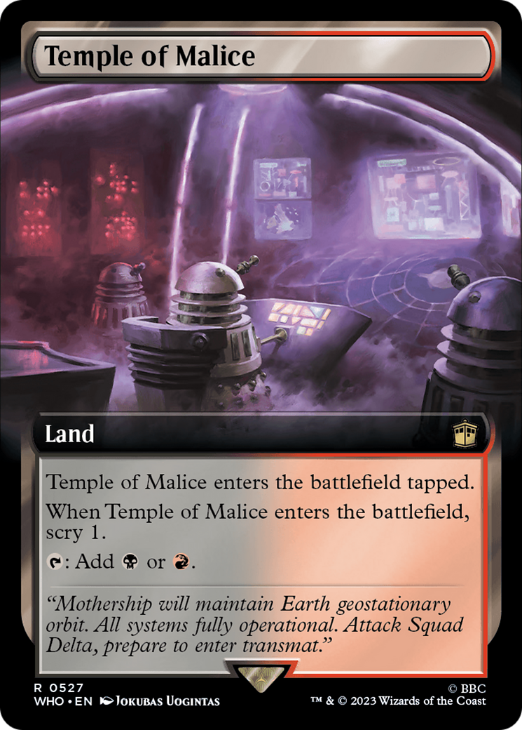 Temple of Malice (Extended Art) [Doctor Who] | Mindsight Gaming