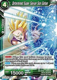 Determined Super Saiyan Son Gohan (Foil Version) (P-016) [Promotion Cards] | Mindsight Gaming