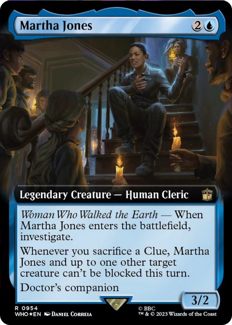 Martha Jones (Extended Art) (Surge Foil) [Doctor Who] | Mindsight Gaming