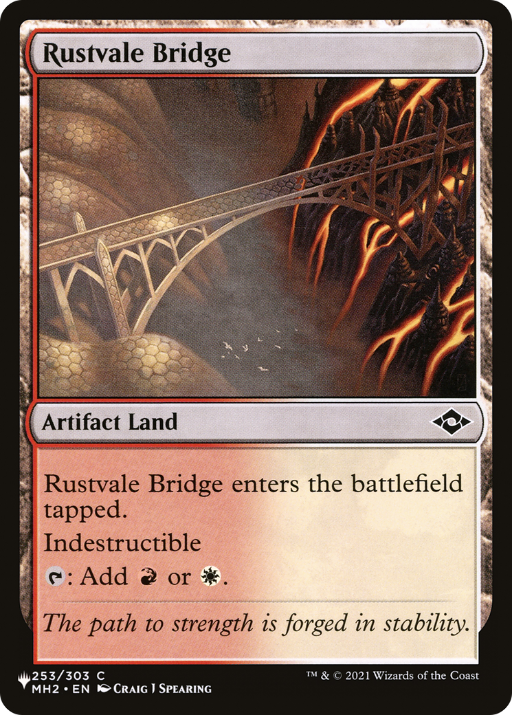 Rustvale Bridge [The List Reprints] | Mindsight Gaming