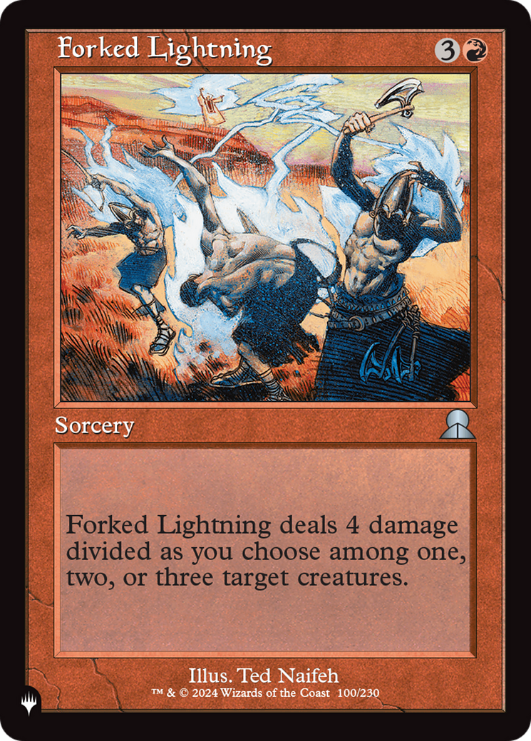 Forked Lightning [The List Reprints] | Mindsight Gaming