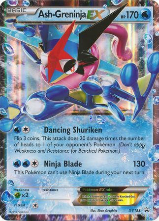 Ash-Greninja EX (XY133) (Jumbo Card) [XY: Black Star Promos] | Mindsight Gaming