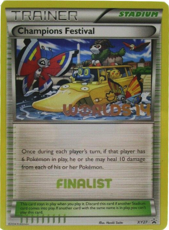 Champions Festival (XY27) (2014 Finalist) [XY: Black Star Promos] | Mindsight Gaming