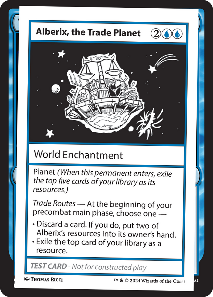 Alberix, the Trade Planet [Mystery Booster 2 Playtest Cards] | Mindsight Gaming