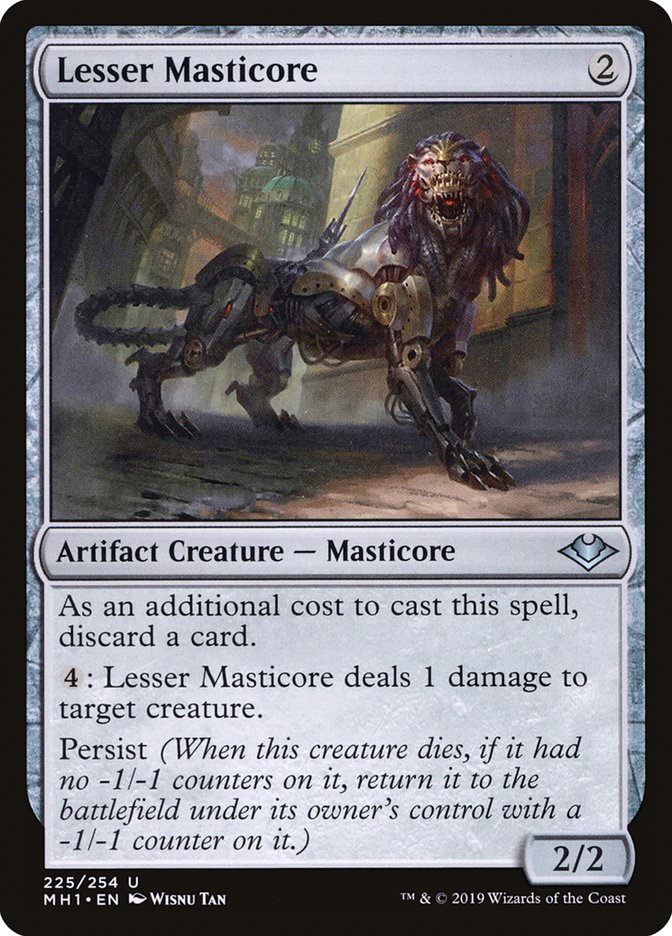 Lesser Masticore [Modern Horizons] | Mindsight Gaming