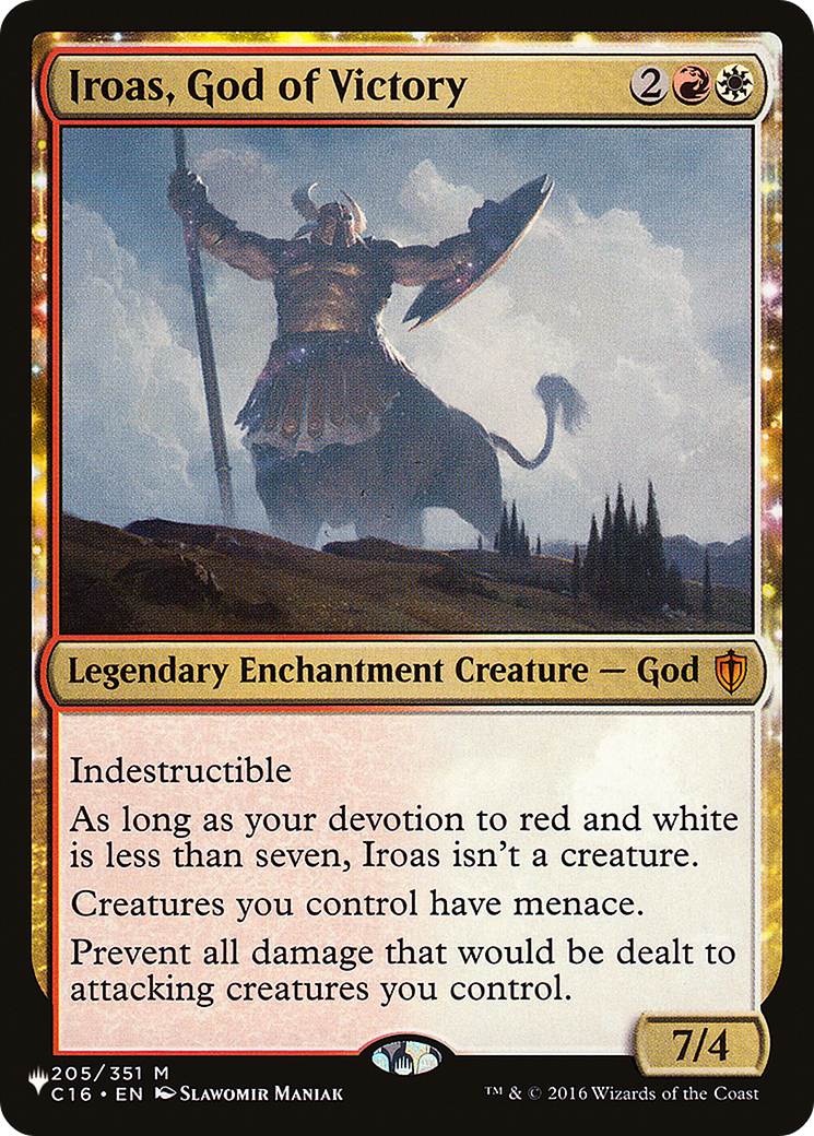 Iroas, God of Victory [The List] | Mindsight Gaming