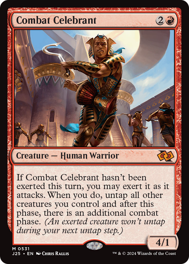 Combat Celebrant [Foundations Jumpstart] | Mindsight Gaming