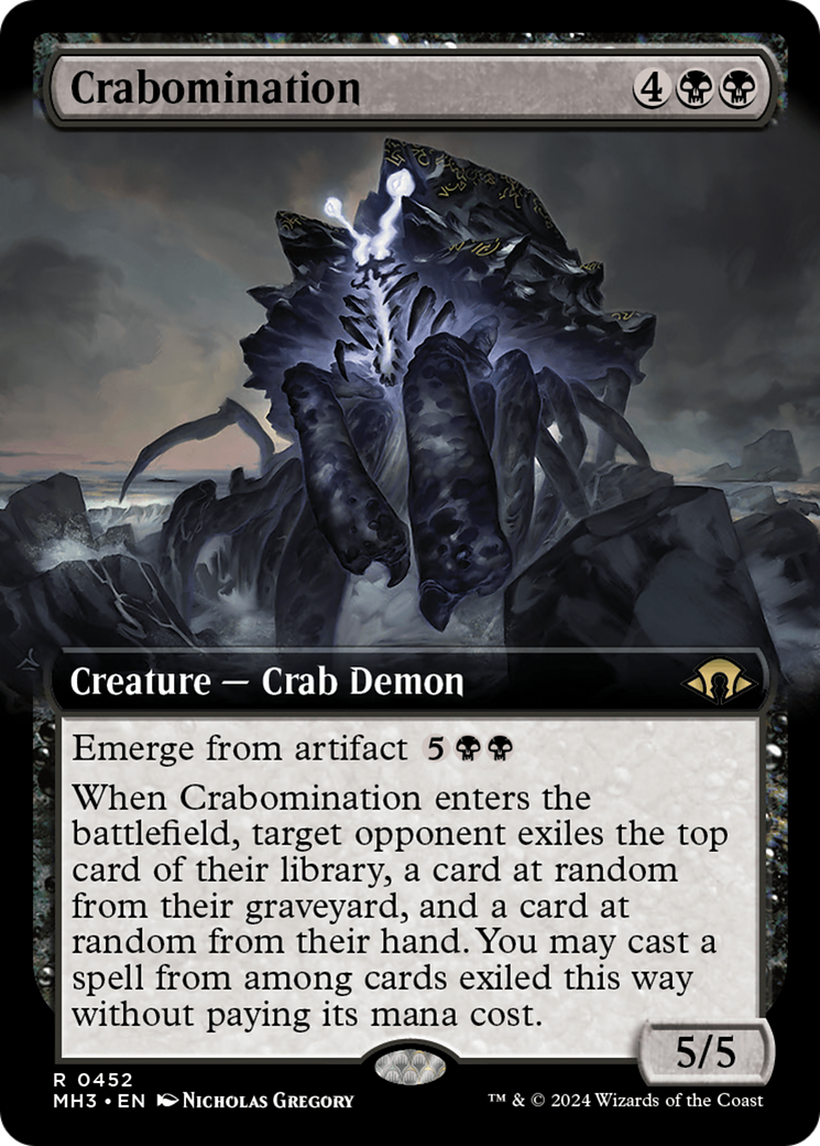 Crabomination (Extended Art) [Modern Horizons 3] | Mindsight Gaming