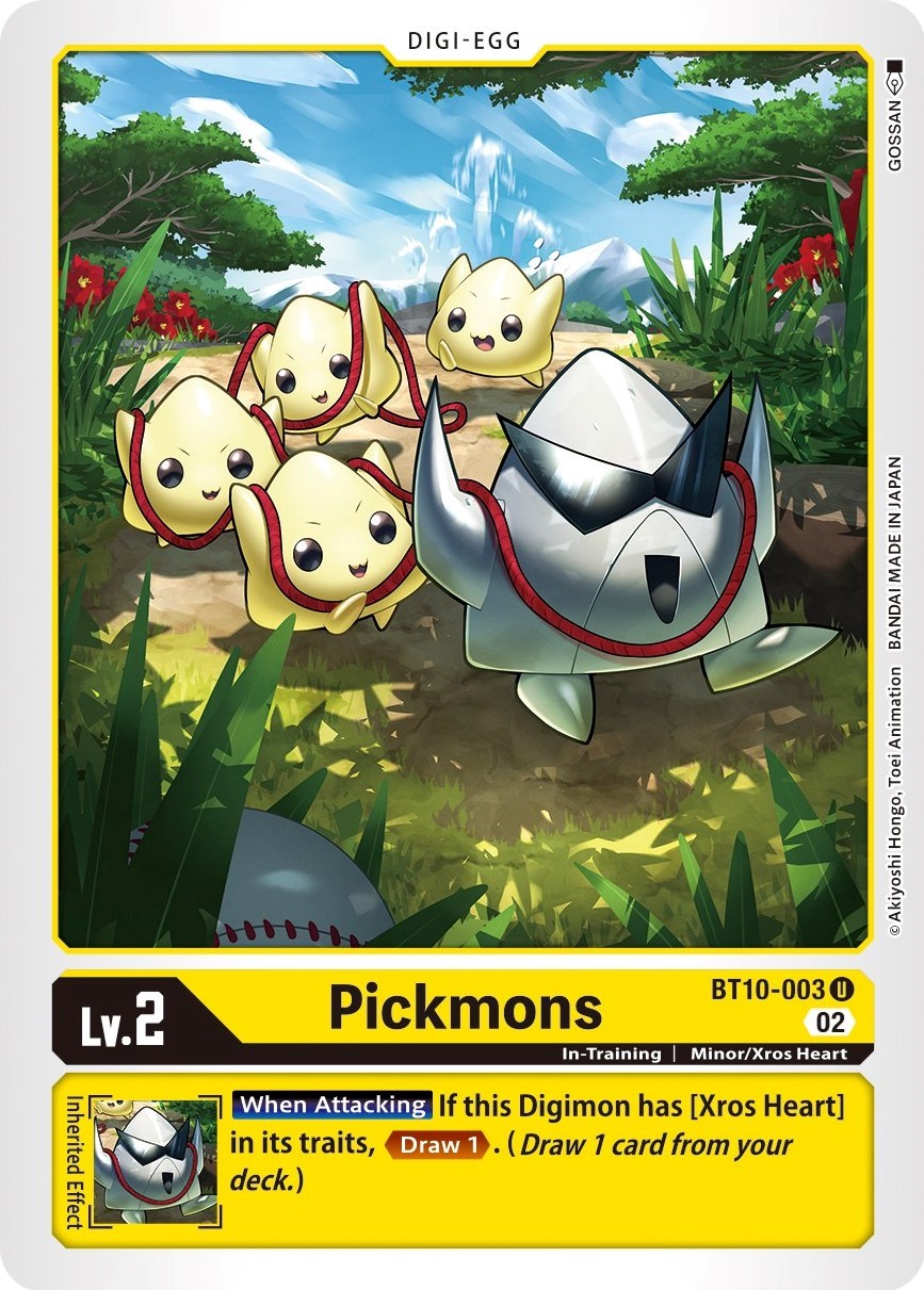 Pickmons [BT10-003] [Xros Encounter] | Mindsight Gaming