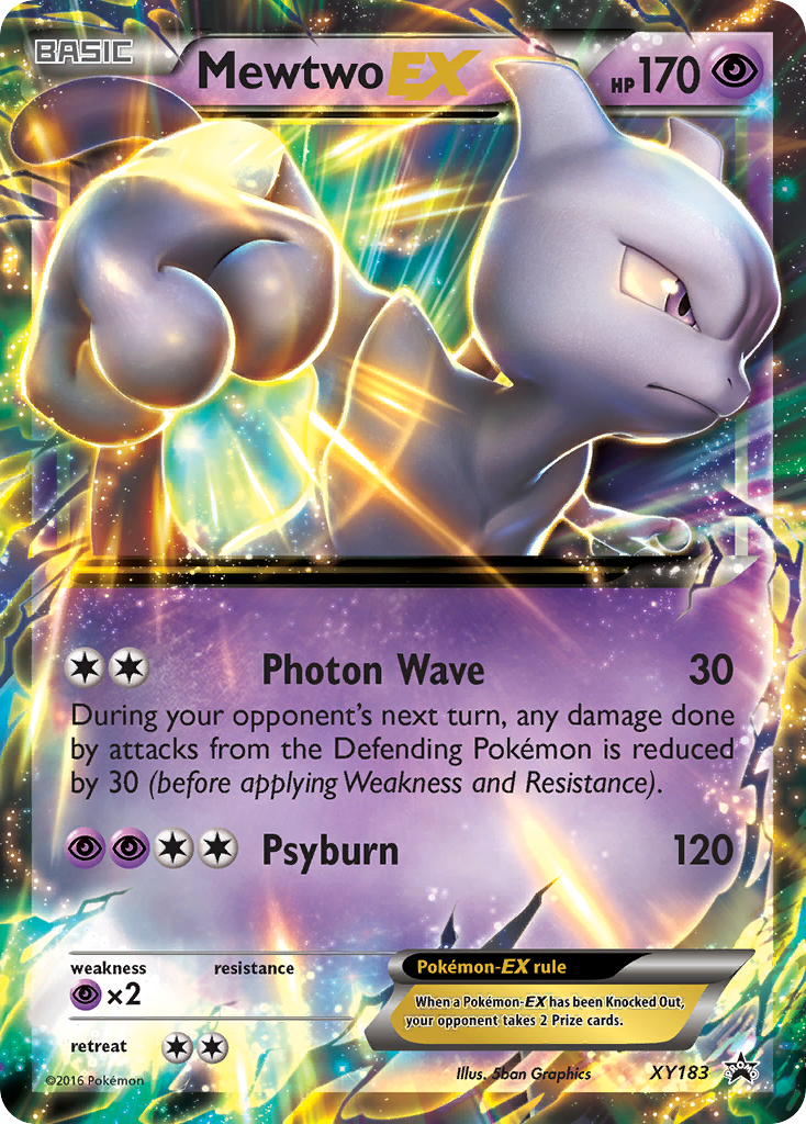 Mewtwo EX (XY183) [XY: Black Star Promos] | Mindsight Gaming