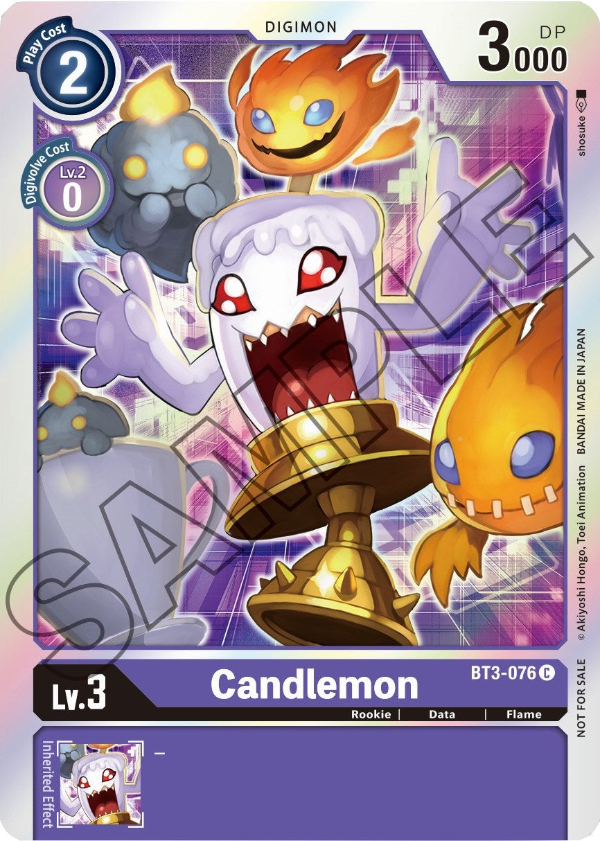 Candlemon [BT3-076] (Event Pack 1) [Release Special Booster Promos] | Mindsight Gaming